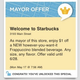 Image for article titled Foursquare Mayors of Starbucks Can Now Get Discounts